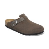 Birkenstock Boston BS Mixed Leather Regular Fit Grey - Sivo - Sandale Birkenstock Boston BS Mixed Leather Regular Fit Grey - Sivo - Sandale