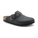 Birkenstock Boston Oiled Leather Regular Fit Black - Crno - Sandale Birkenstock Boston Oiled Leather Regular Fit Black - Crno - Sandale