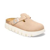 Birkenstock Boston Chunky Suede Leather Narrow Fit Light Brown - Smeđa - Sandale Birkenstock Boston Chunky Suede Leather Narrow Fit Light Brown - Smeđa - Sandale
