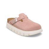 Birkenstock Boston Chunky Suede Leather Narrow Fit Pink Clay - Ružičasta - Sandale Birkenstock Boston Chunky Suede Leather Narrow Fit Pink Clay - Ružičasta - Sandale