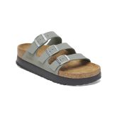 Birkenstock Florida III PAP Flex Platform Nubuk Leather Narrow Fit Grey - Sivo - Sandale Birkenstock Florida III PAP Flex Platform Nubuk Leather Narrow Fit Grey - Sivo - Sandale