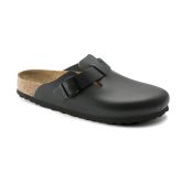 Birkenstock Boston Natural Leather Narrow Fit Black - Crno - Sandale Birkenstock Boston Natural Leather Narrow Fit Black - Crno - Sandale