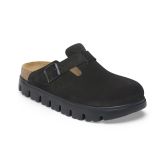 Birkenstock Boston Chunky Suede Leather Narrow Fit Black 1028317 - Crno - Sandale Birkenstock Boston Chunky Suede Leather Narrow Fit Black 1028317 - Crno - Sandale