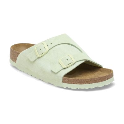 Birkenstock Zürich Suede Leather Regular Fit Green - Zelena - Sandale Birkenstock Zürich Suede Leather Regular Fit Green - Zelena - Sandale