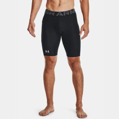 Under Armour HG Armour Lng Shorts Black - Crno - Kompresijske kratke hlače Under Armour HG Armour Lng Shorts Black - Crno - Kompresijske kratke hlače