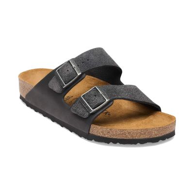 Birkenstock Arizona Mixed Leather Regular Fit Charcoal - Crno - Sandale Birkenstock Arizona Mixed Leather Regular Fit Charcoal - Crno - Sandale