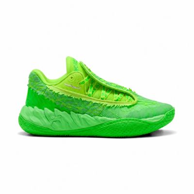 Puma MB.05 Lo Flourish JR "Fluro Green Pes" - Zelena - Tenisice Puma MB.05 Lo Flourish JR "Fluro Green Pes" - Zelena - Tenisice
