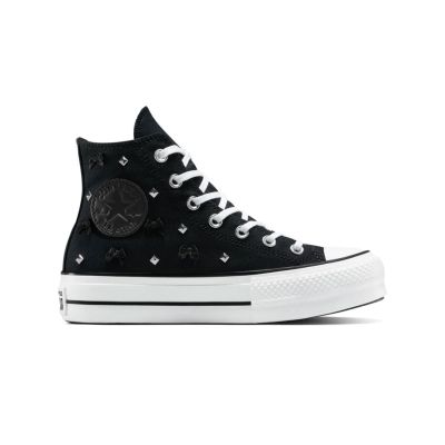 Converse Chuck Taylor All Star Lift Platform Bows & Studs - Crno - Tenisice Converse Chuck Taylor All Star Lift Platform Bows & Studs - Crno - Tenisice
