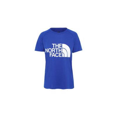 The North Face W Graphic Play Hard slim Fit Tee - Plava - Majica kratkih rukava The North Face W Graphic Play Hard slim Fit Tee - Plava - Majica kratkih rukava