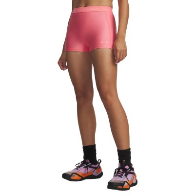 Under Armour HeatGear Shorty Pink - Ružičasta - Kompresijske kratke hlače Under Armour HeatGear Shorty Pink - Ružičasta - Kompresijske kratke hlače