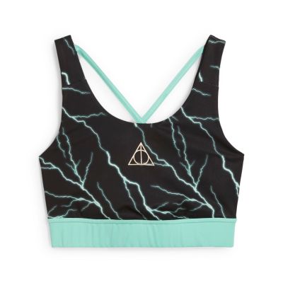 Puma Hoops x Harry Potter Sports Bra - Crno - Grudnjak Puma Hoops x Harry Potter Sports Bra - Crno - Grudnjak