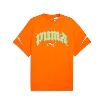 Puma Hoops x Rick and Morty Tee Rickie Orange - Naranča - Majica kratkih rukava Puma Hoops x Rick and Morty Tee Rickie Orange - Naranča - Majica kratkih rukava