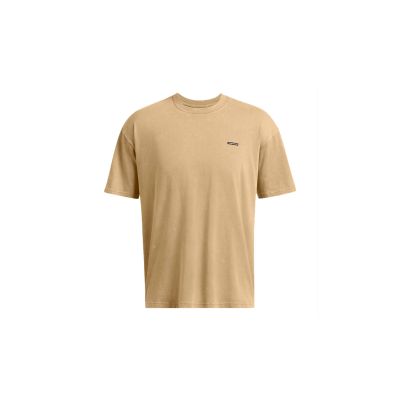 Under Armour M Icon Heavyweight Oversized Logo Wash Short Sleeve - Smeđa - Majica kratkih rukava Under Armour M Icon Heavyweight Oversized Logo Wash Short Sleeve - Smeđa - Majica kratkih rukava