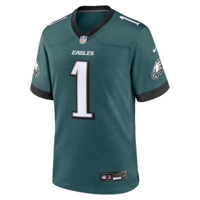 Nike Game Jersey Home Philadelphia Eagles Jalen Hurts - Zelena - Dres Nike Game Jersey Home Philadelphia Eagles Jalen Hurts - Zelena - Dres