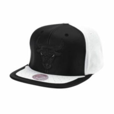 Mitchell & Ness NBA Day One Snapback Bulls White/Black - Bijela - kapa