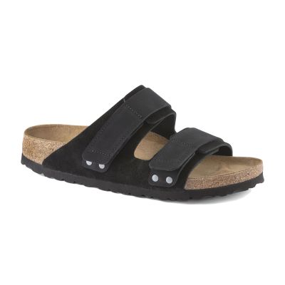 Birkenstock Uji Nubuck Leather Regular Fit Black - Crno - Sandale Birkenstock Uji Nubuck Leather Regular Fit Black - Crno - Sandale