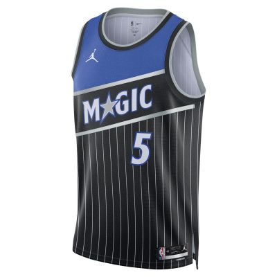 Jordan Dri-FIT NBA Orlando Magic 2025/26 Statement Edition Swingman Jersey - Crno - Dres Jordan Dri-FIT NBA Orlando Magic 2025/26 Statement Edition Swingman Jersey - Crno - Dres