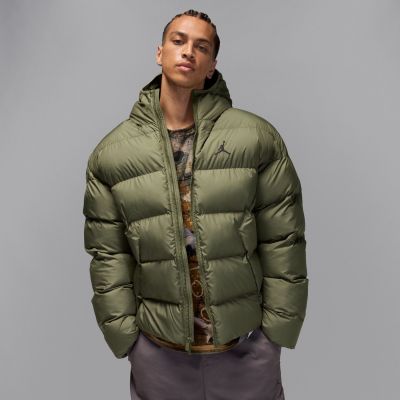 Jordan Brooklyn Therma-FIT Puffer Jacket Medium Olive - Zelena - Jakna