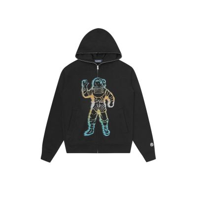 Billionaire Boys Club Speed Standing Astro Zip Through Hoodie - Crno - Majica s kapuljačom Billionaire Boys Club Speed Standing Astro Zip Through Hoodie - Crno - Majica s kapuljačom