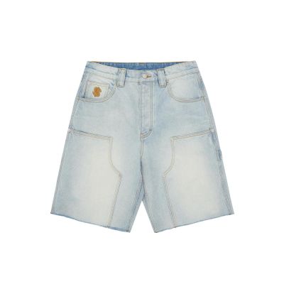 Billionaire Boys Club Distressed Astro Denim Carpenter Shorts Light Wash Blue - Plava - Kratke hlače Billionaire Boys Club Distressed Astro Denim Carpenter Shorts Light Wash Blue - Plava - Kratke hlače