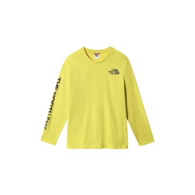 The North Face M Coordinates L/S Tee Acid Yellow - Žuta boja - Majica kratkih rukava The North Face M Coordinates L/S Tee Acid Yellow - Žuta boja - Majica kratkih rukava