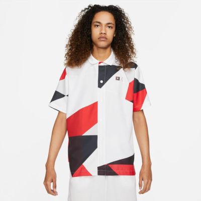 Jordan Quai 54 Printed Shooting Shirt - Bijela - Majica kratkih rukava Jordan Quai 54 Printed Shooting Shirt - Bijela - Majica kratkih rukava