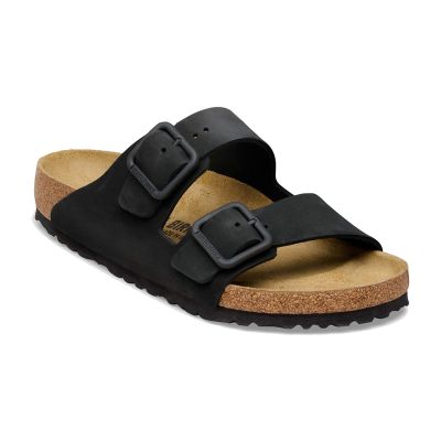 Birkenstock Arizona Wire Buckle Nubuck Leather Regular Fit Black - Crno - Sandale Birkenstock Arizona Wire Buckle Nubuck Leather Regular Fit Black - Crno - Sandale
