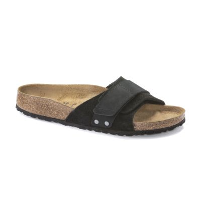 Birkenstock Oita Suede Leather Regular Fit - Crno - Sandale Birkenstock Oita Suede Leather Regular Fit - Crno - Sandale