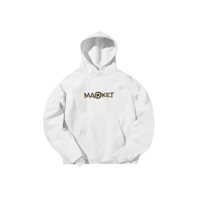 MARKET Smiley Doodle Hoodie White - Bijela - Majica s kapuljačom MARKET Smiley Doodle Hoodie White - Bijela - Majica s kapuljačom