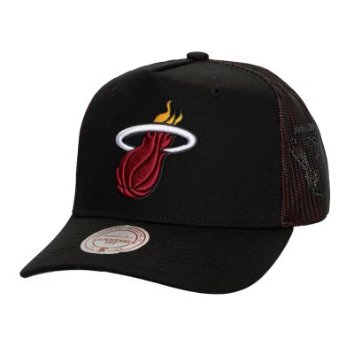 Mitchell & Ness NBA Miami Heat Tremor Trucker - Crno - kapa