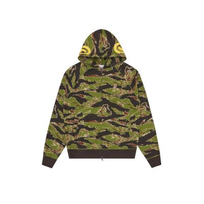ICECREAM Smiley Tiger Stripe Full Zip-Trough Hoodie - Višebojno - Majica s kapuljačom ICECREAM Smiley Tiger Stripe Full Zip-Trough Hoodie - Višebojno - Majica s kapuljačom