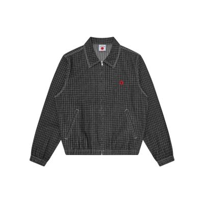 ICECREAM Ripstop Denim Work Jacket Black - Crno - Jakna ICECREAM Ripstop Denim Work Jacket Black - Crno - Jakna