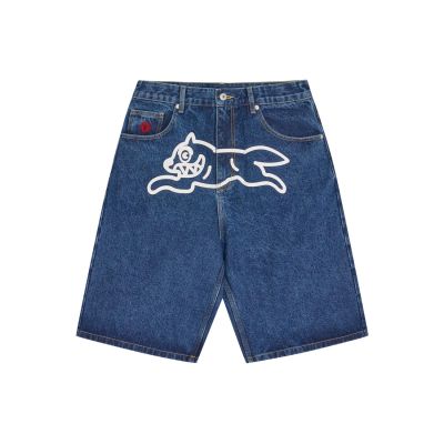 ICECREAM Running Dog Triple Scoop Denim Shorts Mid Wash Blue - Plava - Kratke hlače ICECREAM Running Dog Triple Scoop Denim Shorts Mid Wash Blue - Plava - Kratke hlače