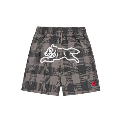 ICECREAM Checker Running Dog Swim Shorts Grey - Sivo - Kratke hlače ICECREAM Checker Running Dog Swim Shorts Grey - Sivo - Kratke hlače