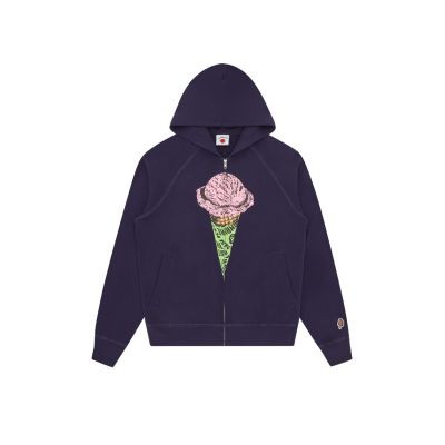 ICECREAM Cone Zip Through Hoodie Navy - Plava - Majica s kapuljačom ICECREAM Cone Zip Through Hoodie Navy - Plava - Majica s kapuljačom