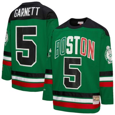 Mitchell & Ness NBA Maxxed Out Fashion Celtics Kevin Garnett Hockey Jersey - Zelena - Dres