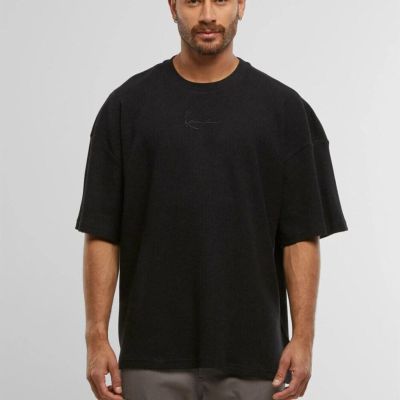 Karl Kani Signature Waffle Tee Black - Crno - Majica kratkih rukava Karl Kani Signature Waffle Tee Black - Crno - Majica kratkih rukava