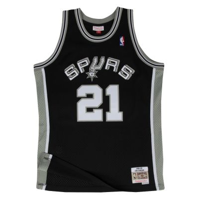 Mitchell & Ness NBA Swingman Jersey San Antonio Spurs Tim Duncan - Crno - Dres