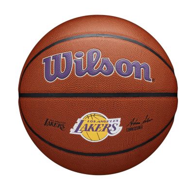 Wilson NBA Team Alliance LA Lakers 7 - Smeđa - Lopta Wilson NBA Team Alliance LA Lakers 7 - Smeđa - Lopta