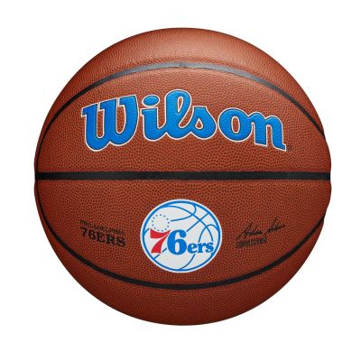 Wilson NBA Team Alliance Philadelphia 76ers - Smeđa - Lopta Wilson NBA Team Alliance Philadelphia 76ers - Smeđa - Lopta